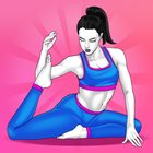 Yoga for fitness & workout app-icoon