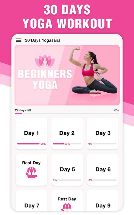 Yoga: Workout, Weight Loss app screenshot 7
