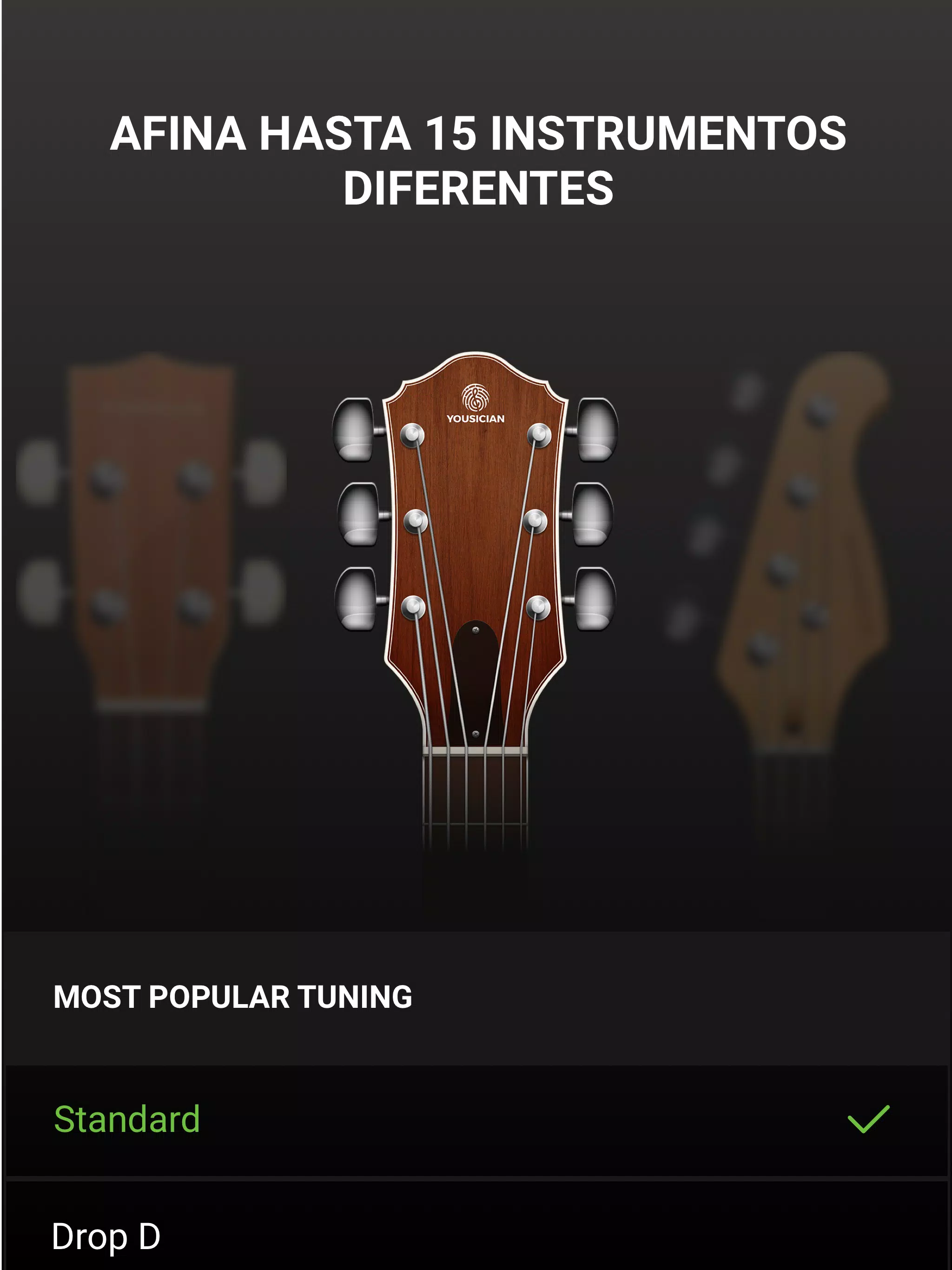 Descarga de APK de Afinador guitarra -Guitar Tuna para Android
