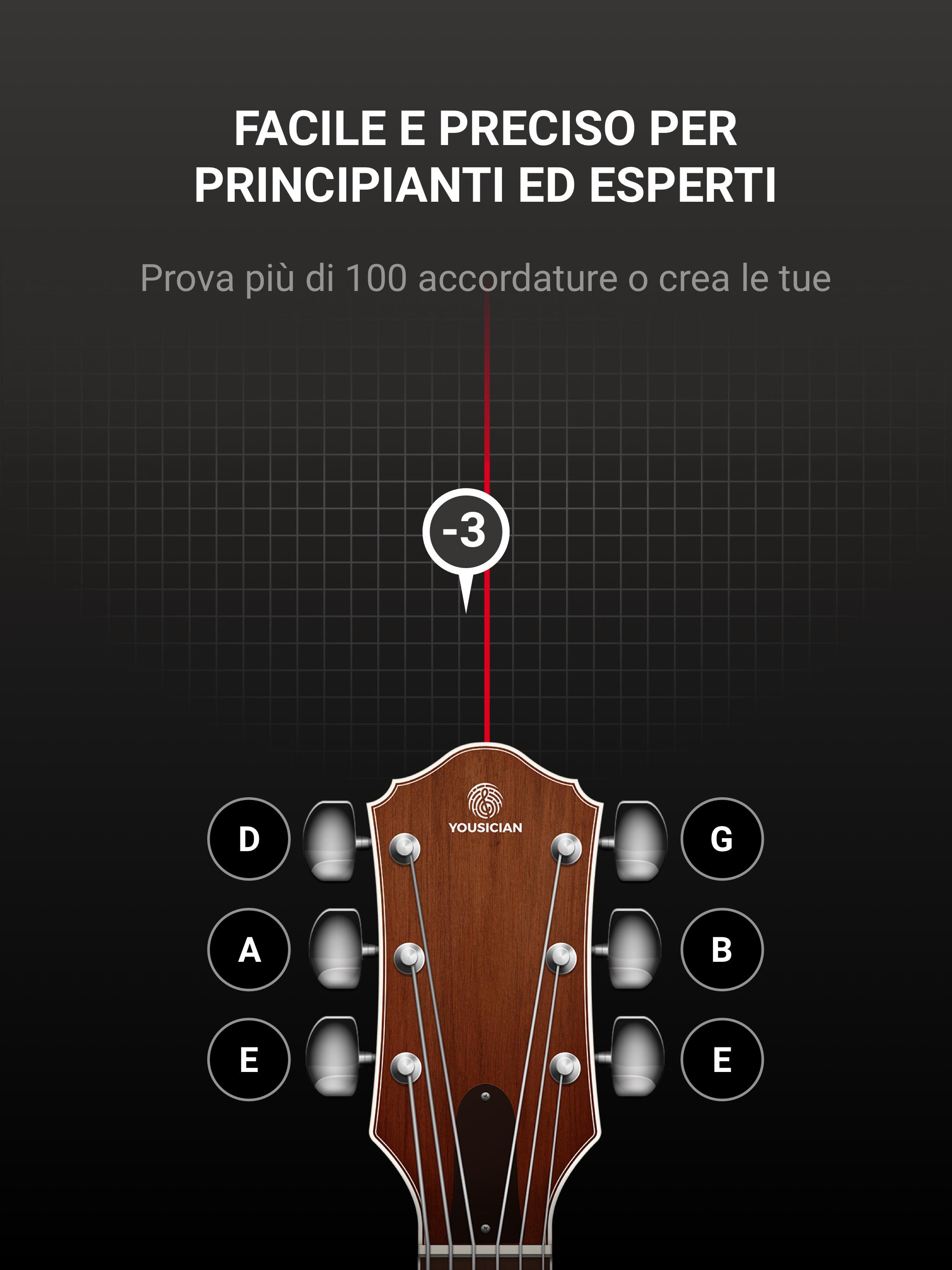 SCARICARE ACCORDATORE PER CHITARRA ELETTRICA