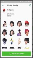 WAStickerApps - Stickers for Youtuber capture d'écran 1