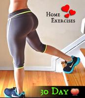 Buttocks Workout - Hips, Legs & Big Butt to 30 day Affiche