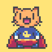 Super Mighty Cat - Pixel Arcade Shooter APK