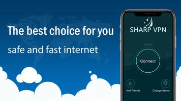 SharpVPN  -  Free Proxy VPN Cartaz