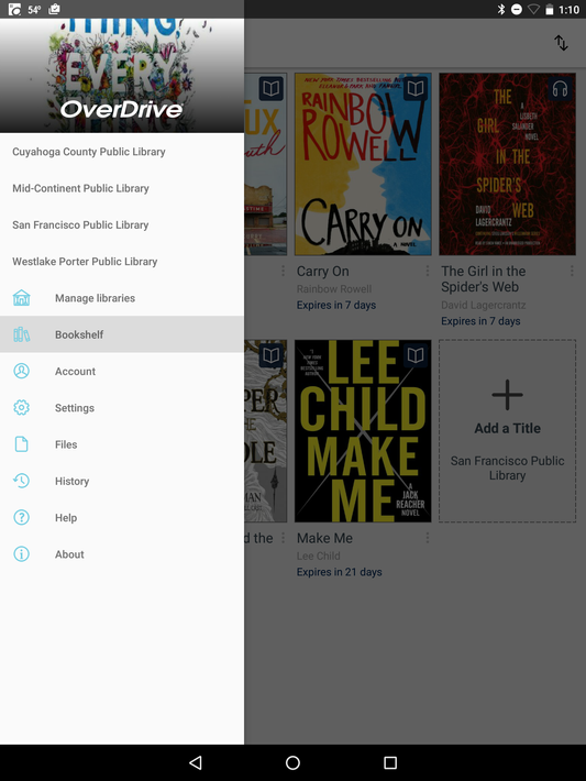 OverDrive screenshot 10
