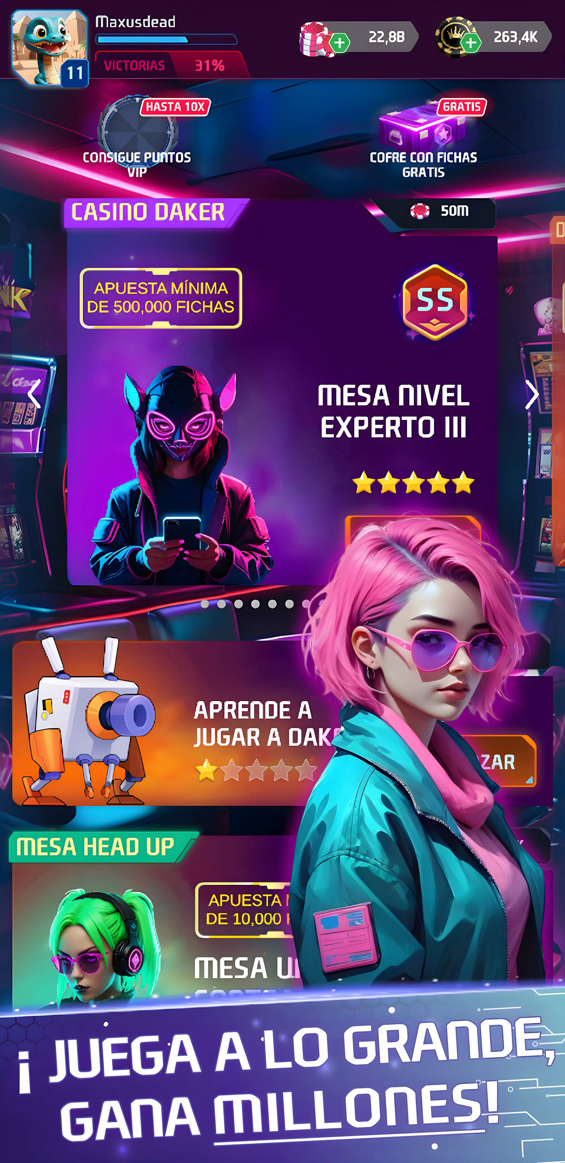 DAKER POKER – Texas Holdem New