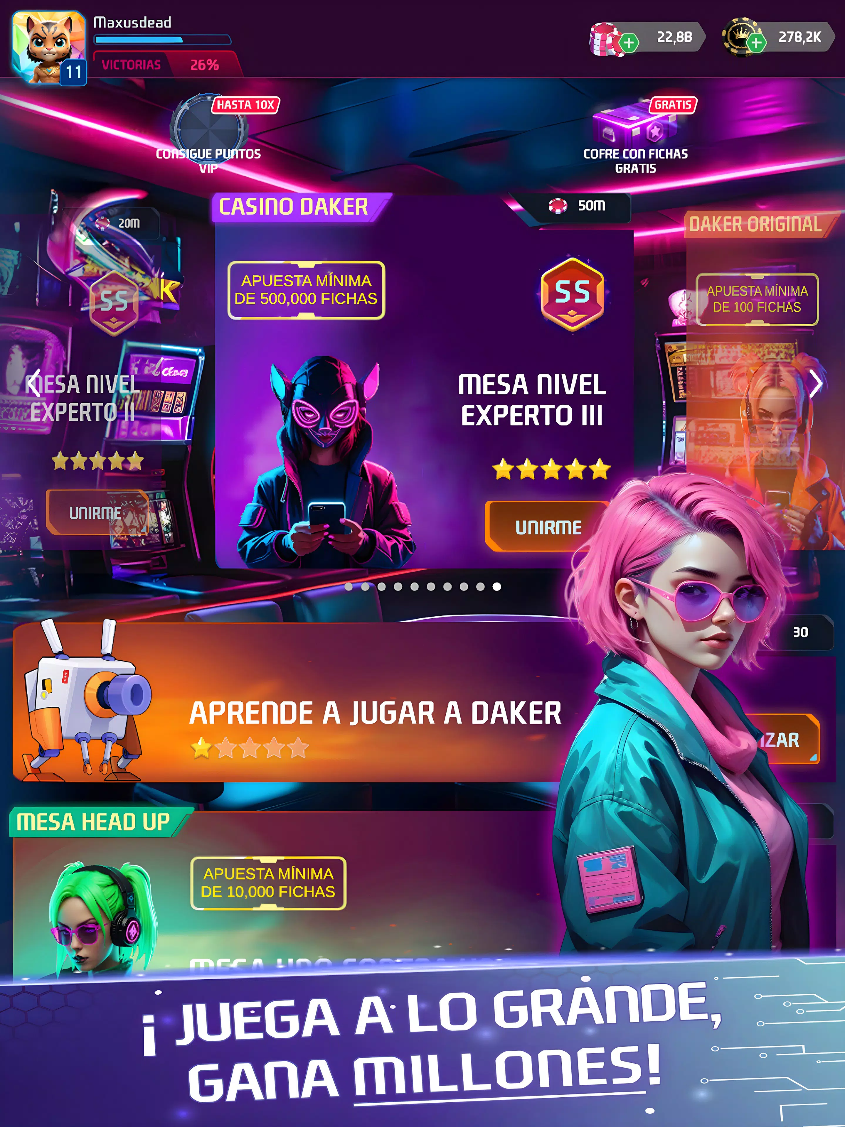 DAKER POKER – Texas Holdem New