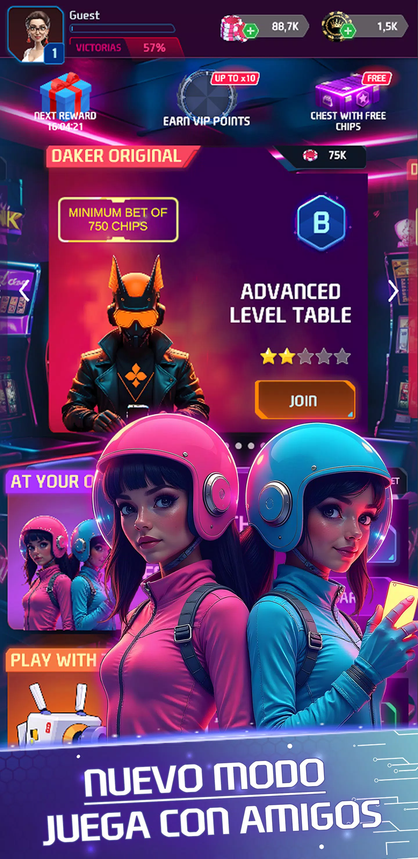 DAKER POKER – Texas Holdem New