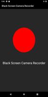 Black screen camera record plakat