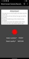 Black screen camera record imagem de tela 1