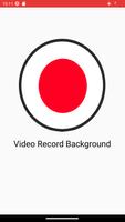 Video Record Background Affiche
