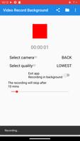 Video Record Background capture d'écran 3