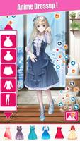 Anime Girl Dress Up Girl Games ภาพหน้าจอ 2