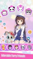 Anime Girl Dress Up Girl Games ภาพหน้าจอ 3