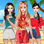 Summer Fashion Dress-up Game biểu tượng