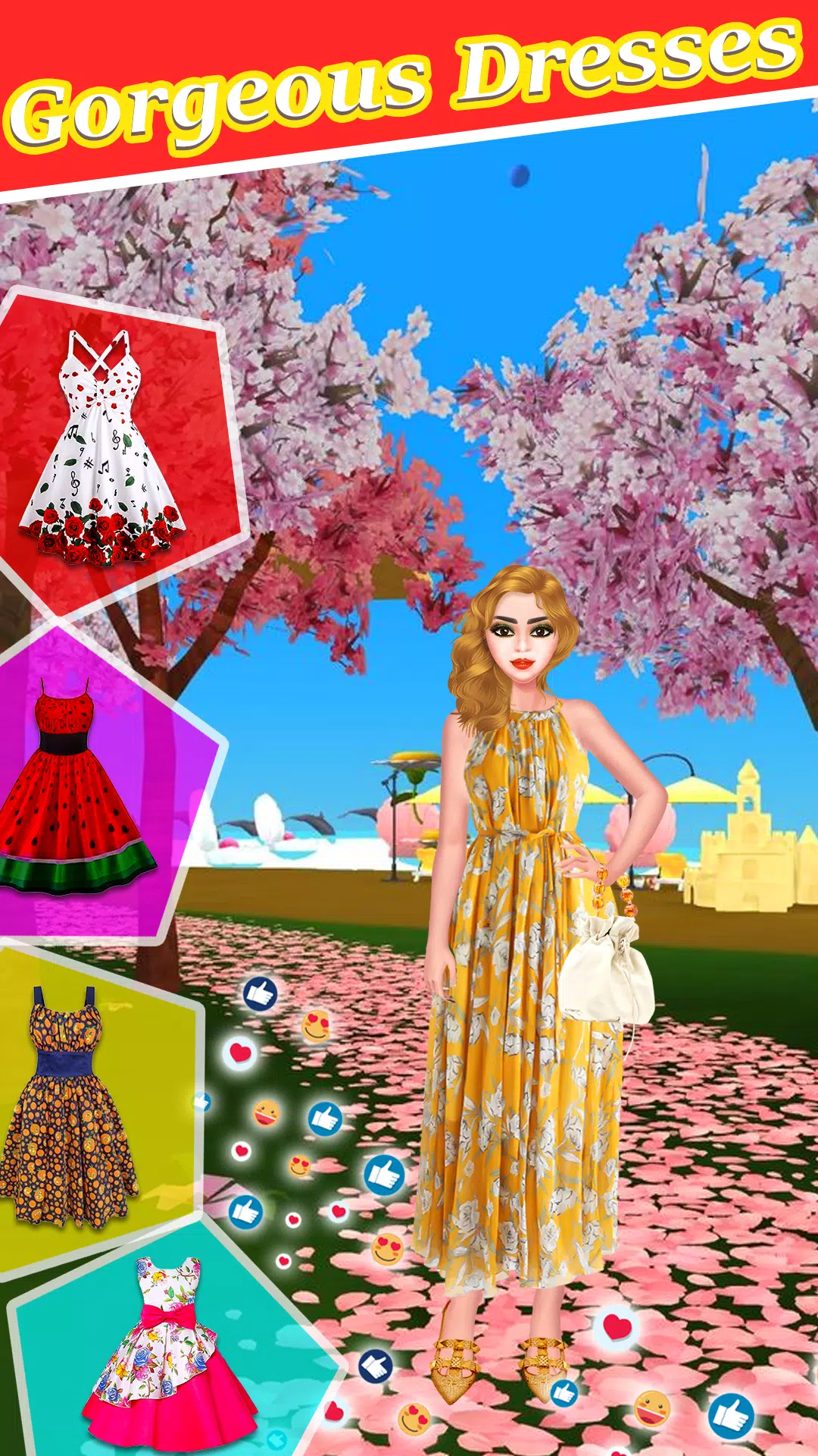 Sun Dress  Dress up Game