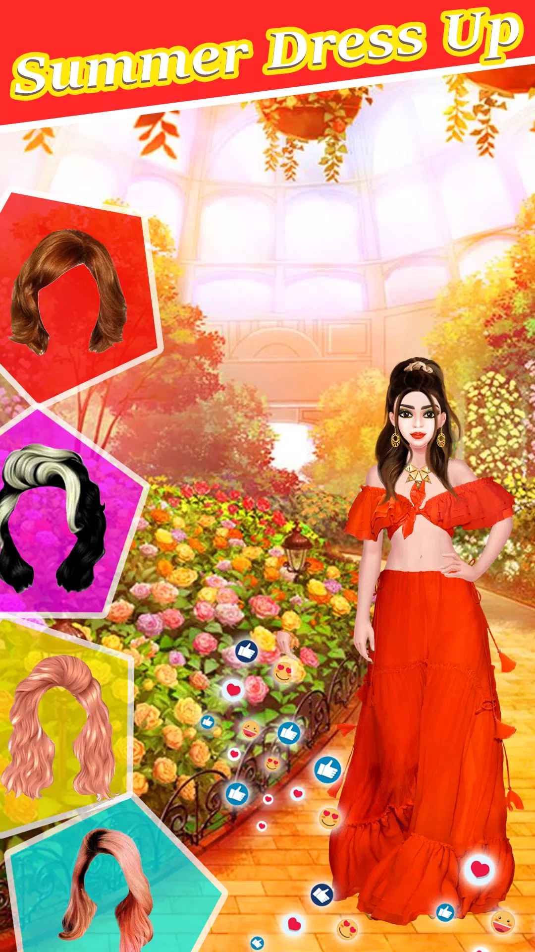 Sun Dress  Dress up Game