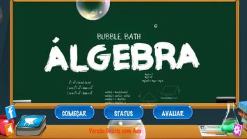 Aprenda Álgebra Bubble Bath Cartaz