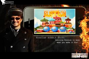 Learn Russian Bubble Bath Game ảnh chụp màn hình 1