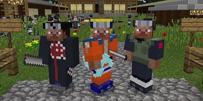 Addon Naruto for MCPE plakat