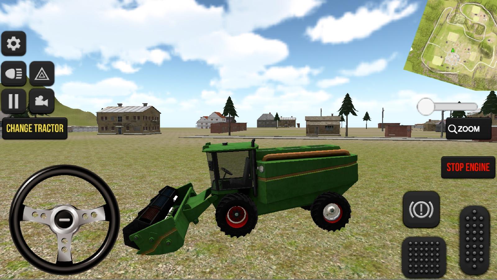 Первая игра трактора