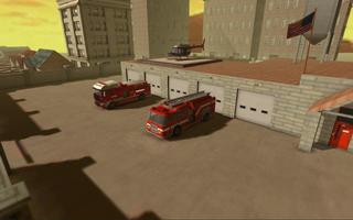 Firefighter Simulator 3D Cartaz