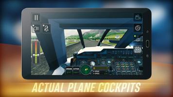 برنامه‌نما Airplane Flight Simulator عکس از صفحه