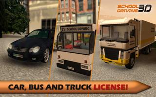 School Driving 3D imagem de tela 2