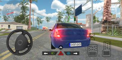 Clio Drift & Parking Simulator Affiche