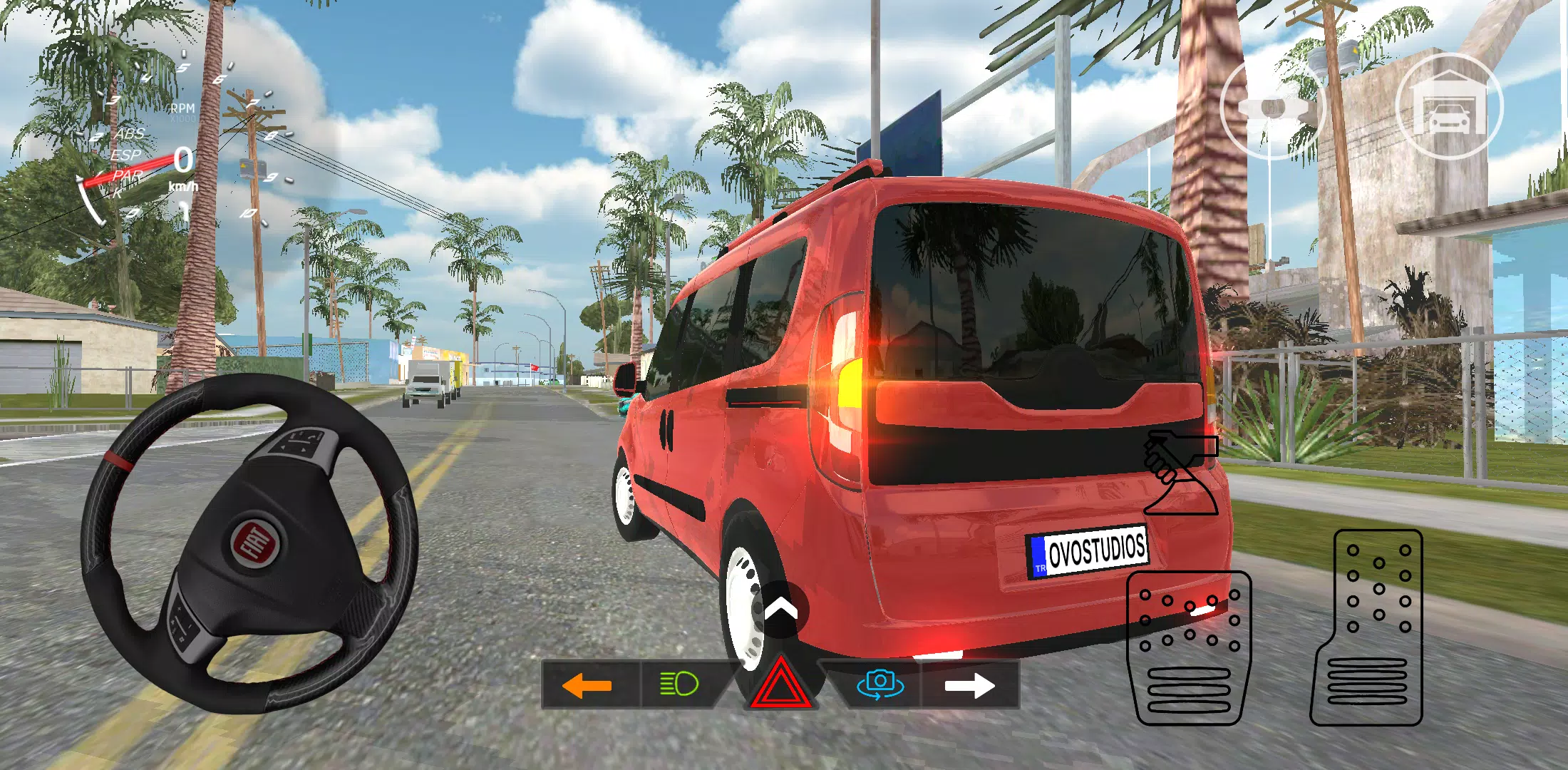 Doblo Drift & Park Simulator