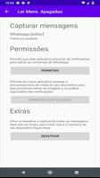 Mensagens Apagadas screenshot 1