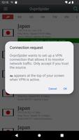 VPN Proxy OvpnSpider capture d'écran 1