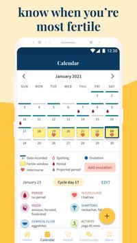 Ovia Fertility 截图 1