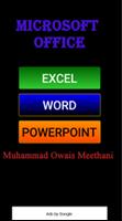 Learn MS Office الملصق