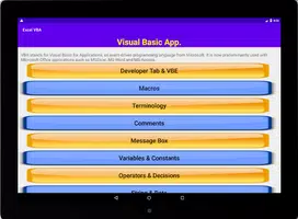 MS Visual Basic Application (VBA) captura de pantalla 4