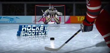 Hockey no gelo tiroteio