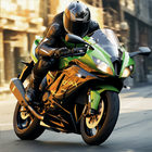 Xtreme Bike Driving Moto-Spiel Zeichen