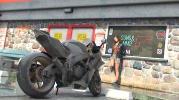 Xtreme Bike Driving Moto-Spiel Screenshot 1