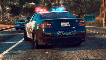 Police Chase Mobile Car Games captura de pantalla 1