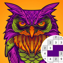 Owl Pixel Coloring Number Art APK