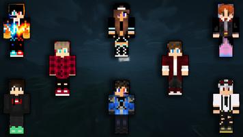 YouTuber skins for Minecraft स्क्रीनशॉट 3