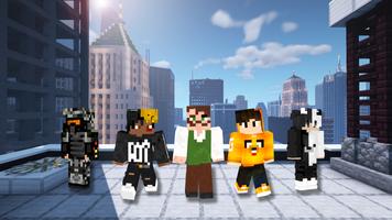 Poster Boy skins for Minecraft PE