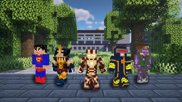 SuperHero skins for Minecraft screenshot 1