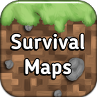 Survival maps for Minecraft PE simgesi