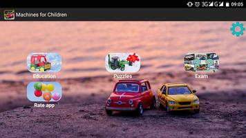 Machines for children Plakat