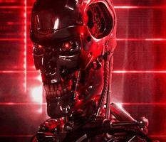 Terminator T800 Vision - AR الملصق