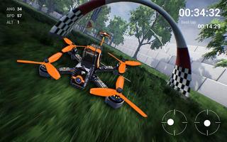 Quadcopter FPV - Drone Racing  الملصق