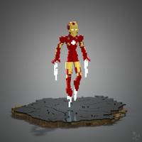 Super Iron Hero: Craft Fight capture d'écran 1