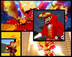 Super Iron Hero: Craft Fight capture d'écran 2