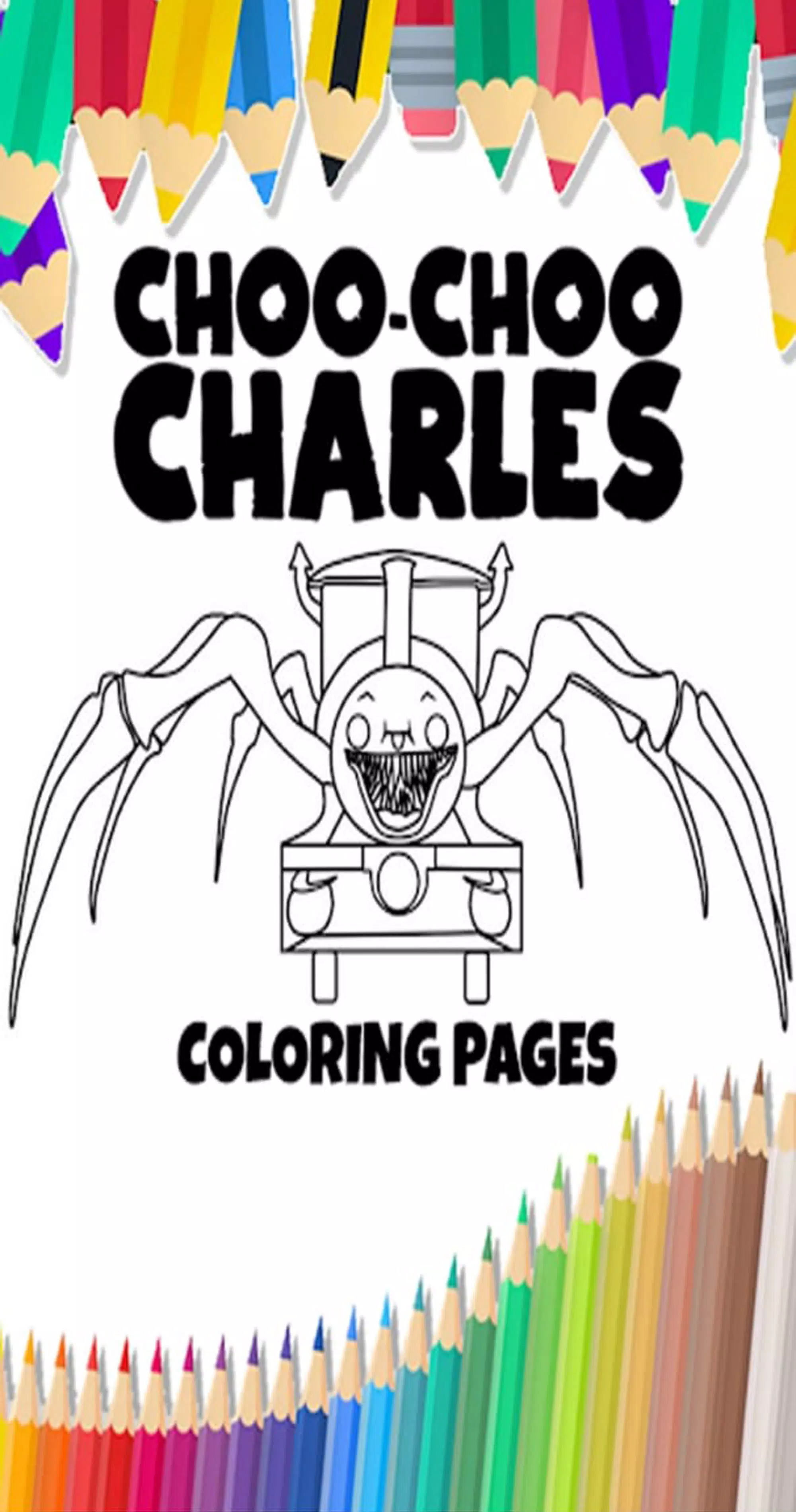 Baixar Choo Choo Charles para colorir